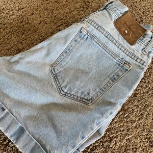 Calvin Klein Mom Jean Shorts